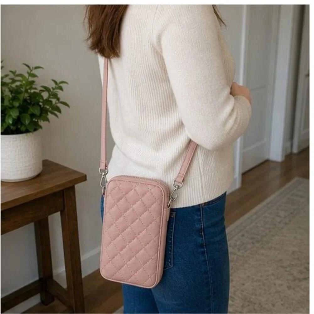 Merlot Canvas Crossbody Bag